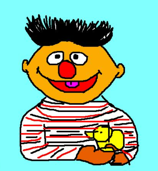 Ernie of Sesame Stret